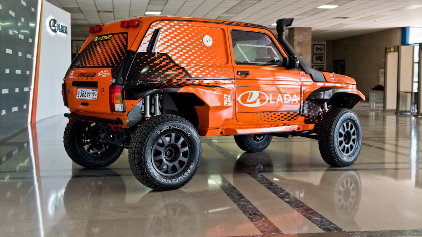 Lada Niva Sport Turbo: «Πολεμικό» Niva έτοιμο για Ράλλυ